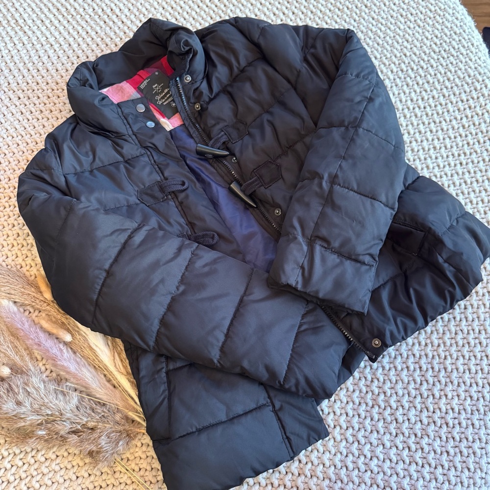 Black Gap Puffer Coat